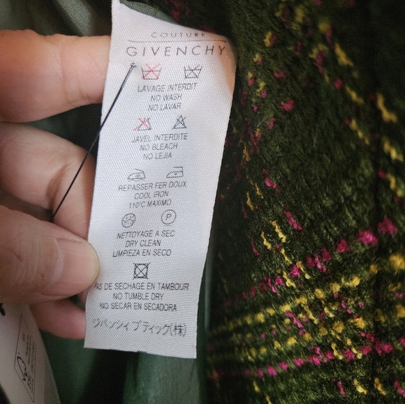 Givenchy 85% Wool Suit jacket women's vintage Size M - Picture 8 of 13